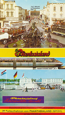 Phantasialand leporello 21 early 80s t
