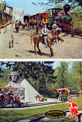 Phantasialand leporello 60s 4 K