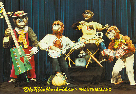 Die Klimbimski-Show. Europas erstes vollelektronisches Affentheater.